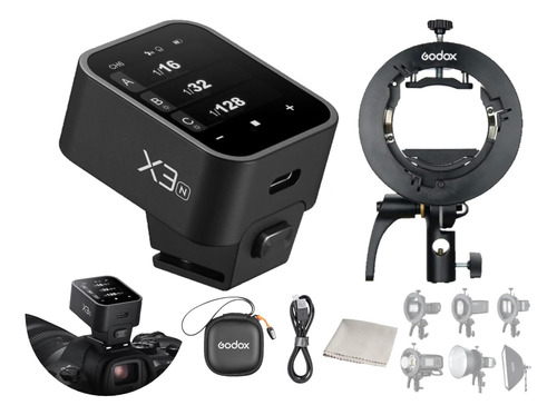 Disparador De Flash Inalámbrico Ttl Con Soporte