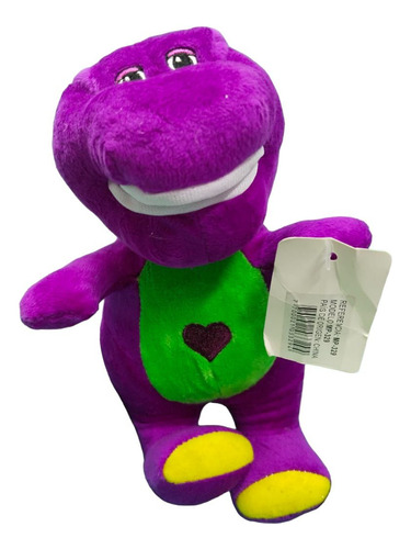 Peluche Barney Dinosaurio 20 Cm Importado 