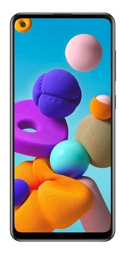 Imagem 2 de 7 de Samsung Galaxy A21s 64 GB preto 4 GB RAM