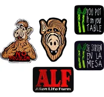 Comprar Parche Bordado Alf Serie Tv 80s Extraterrestre X Unidad Adr