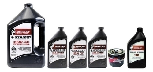 Kit De Servicio De Motor Mercury 150hp  Hp 4t Aceite Sint