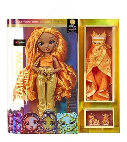 Rainbow High Fashion Doll- Meena Fleur (oro De Tkzc0