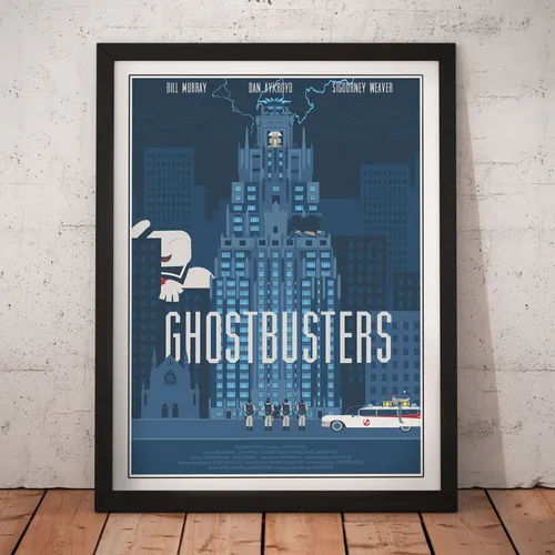 comprar Cuadro Peliculas - Cazafantasmas - Movie Poster Pop Art