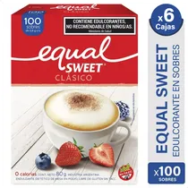 Comprar Edulcorante Clasico Equal Sweet Sin Tacc - Pack X6 Cajas