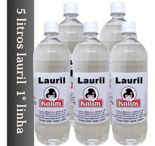 Lauril Liquido 5 Lts Materia Prima Para Cosmético E Higiene
