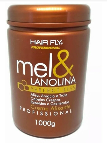 Alisante Mel E Lanolina Hair Fly Profissional 1 Kg