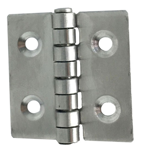 Dobradiça Inox 4f 40x40x2mm