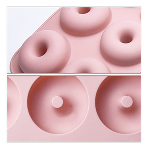 Molde De Silicona Para Donas,molde Antiadherente Para Donas