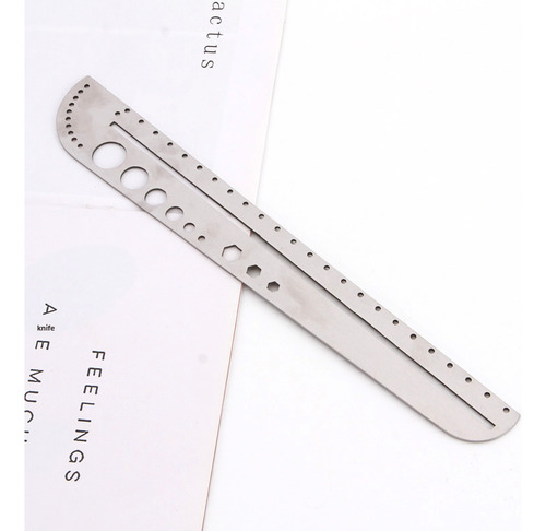 26,3 Cm - Gran Brújula Con Forma De Regla Multifunción De Ac