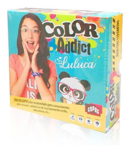 BRINQUEDO JOGO DE CARTAS LULUCA COLOR ADDICT - COPAG 89769