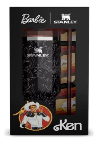 Termo Stanley Barbie Edicion Ilimitada 1.18l Original Ken Negro
