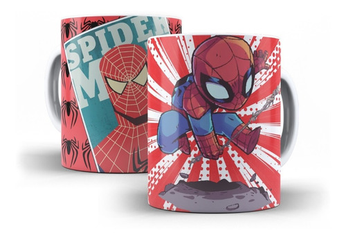 Mug Pocillo Hombre Araña Avengers Taza