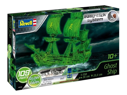 Ghost Ship 1/150 Brilla En La Oscuridad Revell 05435 