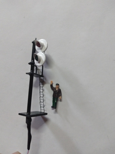 Señal De Dos Aspectos Señal Ferroviaria Ferromodelismo