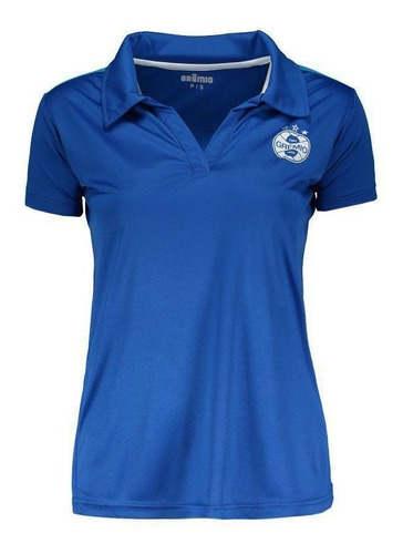 Polo Grêmio Lining Feminina Marinho