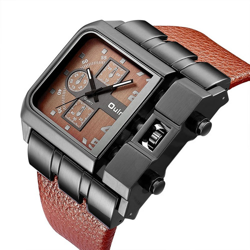 Relojes Oulm Quartz Waterproof Hombre