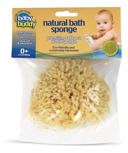 Baby Buddy Esponja De Bano Natural Para Bebes De 4  Esponj
