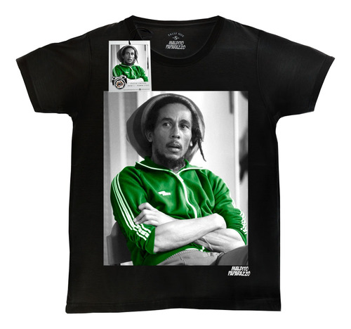 Bob Marley - Remera 100% Algodón-hilado 30/1