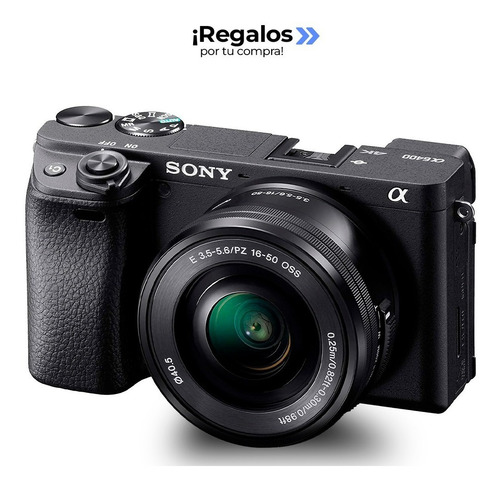 Imagen 1 de 7 de Sony Alpha A6400 + Lente 16-50mm + Memoria+ Trípode + Maleta