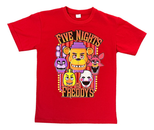 Remera Five Nights At Freddy's Niño Nene 