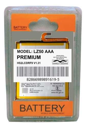 Battria Lz50 Para Moto G 5g Plus Xt2075 / G100 Xt2125 + Nova