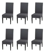 Comprar Fundas De Sillas Elastizadas Pack X 6 . 100% Premium