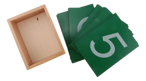 Papel De Lija Número 0-9 Tablero Para Niños Juguete De Deasd