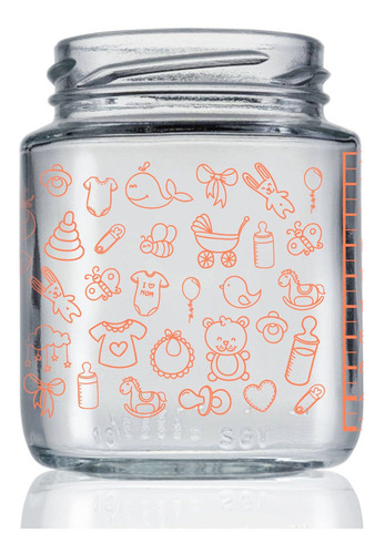 Imagem 8 de 9 de 12 Potes De Vidro Armazenar Leite Materno, Graduação 200ml