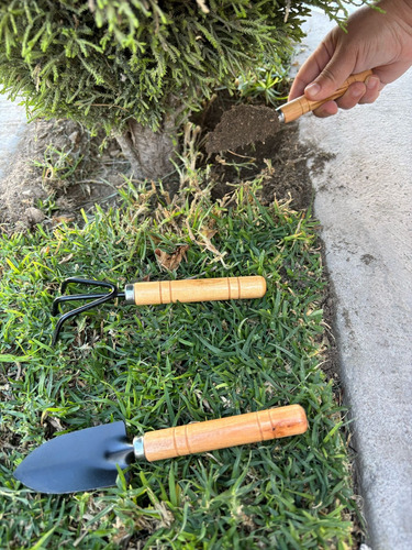 Set Mini Herramientas Para Jardín Jardinería 3 Piezas