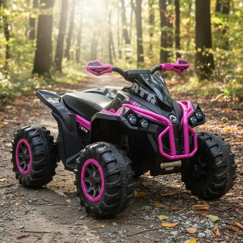 Cuatrimoto a Batería Sport Road Rosa Bebesit