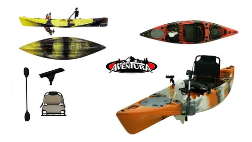 Kayak Kings Kraft Con Pedal Timon Y Butaca 