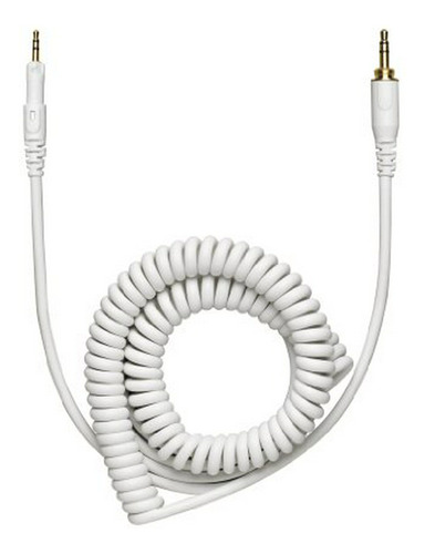 Audio-technica Hp-cc-wh Reemplazo De Cable En Espiral De La 