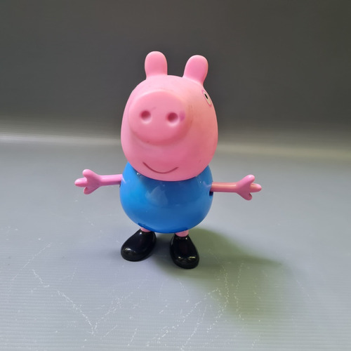 Muñeco Peppa Pepa Pig Original George 18 Cm Muy Buen Estado