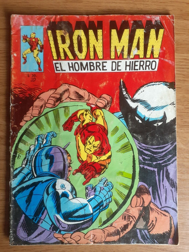 Cómic Iron Man Número 20 Editora Nacional Gabriela Mistral 1978