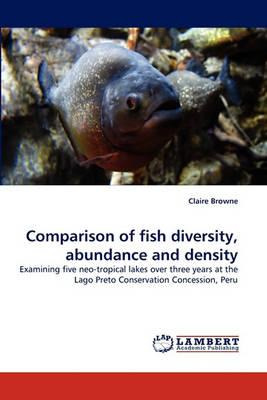 Libro Comparison Of Fish Diversity, Abundance And Density...