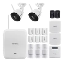 Comprar Kit Intelbras Sf Alarme Amt 8000 9 Sensores E 2 Câmeras Ex