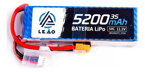 Bateria 5200mah 3s Com 50c De Descarga 11,1v