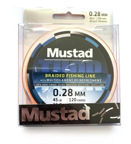 Multifilamento Mustad Thor 0,28mm X 110mts 45 Libras