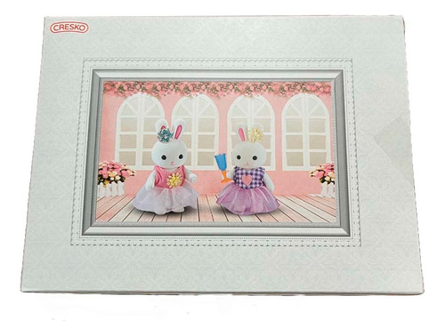 Funny Land Set De Conejitos Silla Mecedora C/acc