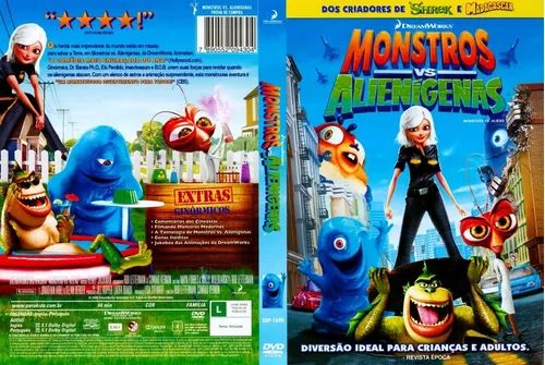 Monstros Vs. Alienígenas (Monsters vs. Aliens) - 2009, Dub. 