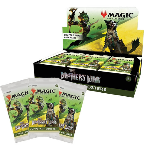 Mtg Caixa Boosters De Jumpstart A Guerra Dos Irmãos