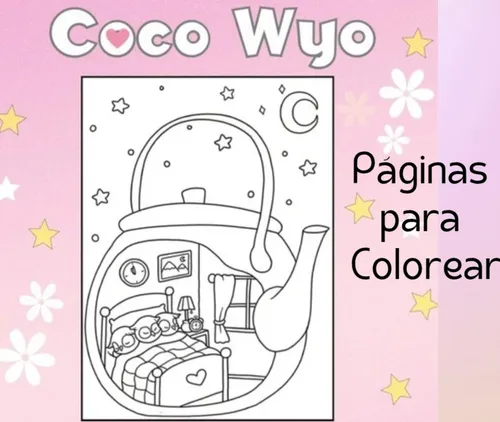 Pdf Para Colorear Coco Wyo