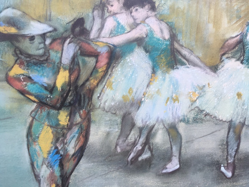 Degas Reproducción Original De Arte Sobre Lienzo - Cuadro