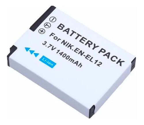 Bateria En-el12 1400mah Para Nikon Aw130 S610 S9100 S9300