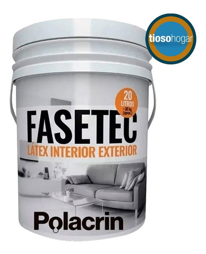 Imagen 7 de 10 de Kit Pincel Profesional + Latex Fasetec Interior Exterior 20