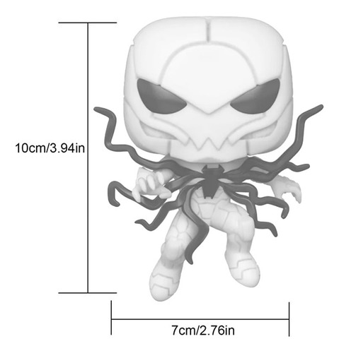 Funko Pop Marvel Venom Poison Spiderman 966 Chase Araña