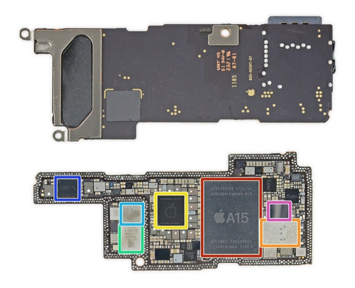 Reparación Placa iPhone 13