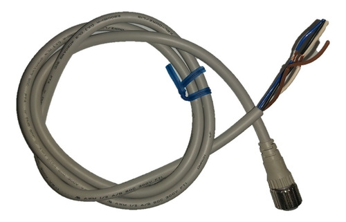Cable Omron 1 Metro Conector Recto Hembra M12