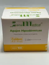 Comprar Aguja HiPodérmica Sensimedical 20gx38 Mm Amarilla Caja 100u