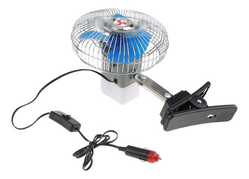 Ventilador De Coche Con Abrazadera 6 Pulgadas Semicerrado